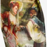 You & Me Silk Long Scarf