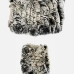 Rabbit Fur Small Snoods/Neck Scarf