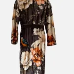 Blossom & Birdsong Velvet  Robe Jacket/ Kimono