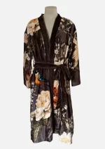 Blossom & Birdsong Velvet  Robe Jacket/ Kimono - Image 8