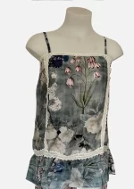 Blue Blossom Cascade Modal Cami Kate-09 - Image 2
