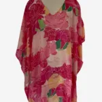 P2 Pink Silk Kaftan