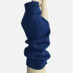 Merino Fingerless Gloves Blue