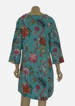 Teal Canopy Cotton Pin Tuck Tunics DPR-5 - Image 2