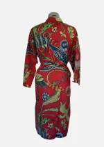 Crimson Aviary Cotton Robe/ Kimono (Free Size) DPR-11 - Image 2