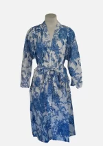 Crane & Canopy Cotton Robe/ Kimono (Free Size) DPR-6