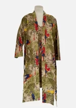 Birds of Paradise Cotton Robe/ Kimono (Free Size) DPR-9 - Image 2