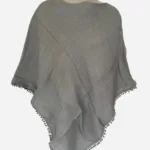 Linen Poncho Duck Egg 32