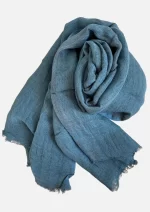 Denim 66 Linen Scarf - Image 2