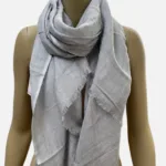 Duck Egg 32 Linen Scarf