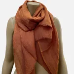 Rust 212 Linen Scarf