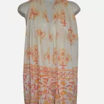 01 Pompom Printed Cotton Scarves