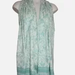 05 Pompom Printed Cotton Scarves
