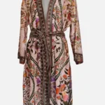 Blooming Aura Velvet  Robe Jacket/ Kimono