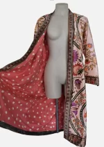Blooming Aura Velvet  Robe Jacket/ Kimono - Image 3