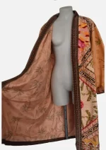 Amber Oasis Velvet  Robe Jacket/ Kimono - Image 4