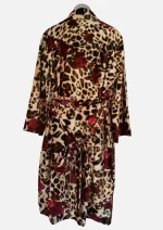Velvet Roses Velvet  Robe Jacket/ Kimono - Image 2
