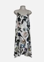 Ivory Meadow Modal Long Dress HAB-102