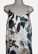 Ivory Meadow Modal Long Dress HAB-102 - Image 3