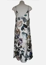 Ivory Meadow Modal Long Dress HAB-102 - Image 4