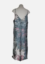 Teal Meadow HAB-605 Modal Long Dress - Image 2