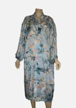 Blue Toucan Garden Modal Robes (Free Size) HAB-06 - Image 5