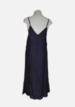 Navy Modal Long Dress - Image 3