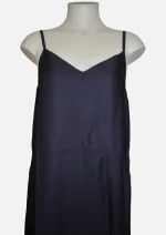 Navy Modal Long Dress - Image 2