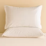 Cotton Pillowcases White Poplin