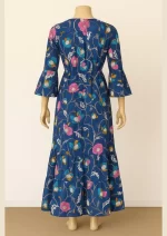 Wild Poppy – Navy - Image 2