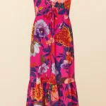 Fuchsia Reverie Beach Dress