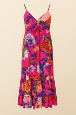 Fuchsia Reverie Beach Dress