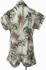 Wild Haven - Ivory Short PJ and Shirt Set - Image 2