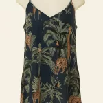 Wild Haven Navy Cotton Chemise DPR-16
