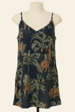 Wild Haven Navy Cotton Chemise DPR-16