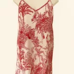 Crane & Canopy Red Cotton Chemise DPR-15