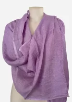 Lilac Linen Scarf - Image 3
