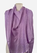 Lilac Linen Scarf - Image 2