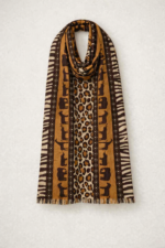 Safari Dominion Merino Wool Printed Scarf - Image 2