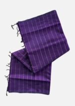 Borderless Handwoven Paturu Silk Saree - Image 2