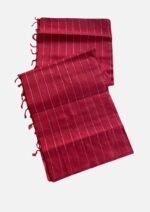 Borderless Handwoven Paturu Silk Saree - Image 6