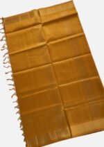 Paturu Silk Saree – Teal Blue & Gold - Image 3