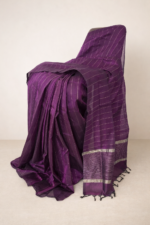 Borderless Handwoven Paturu Silk Saree